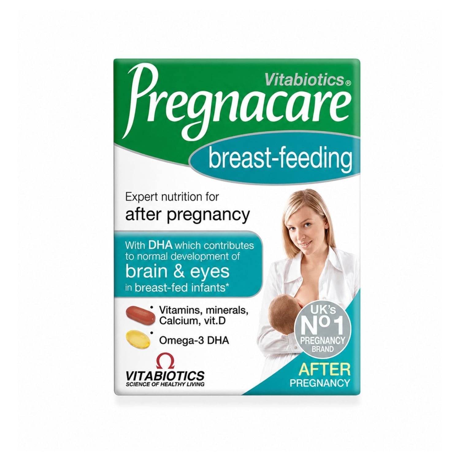 Vitabiotics Pregnacare Breast-feeding dual pack containing micronutrient tablets