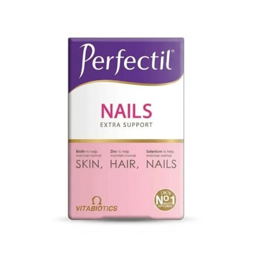 Vitabiotics Perfectil Nails Extra Support 60 tablets pack for stronger nails and triple active skin