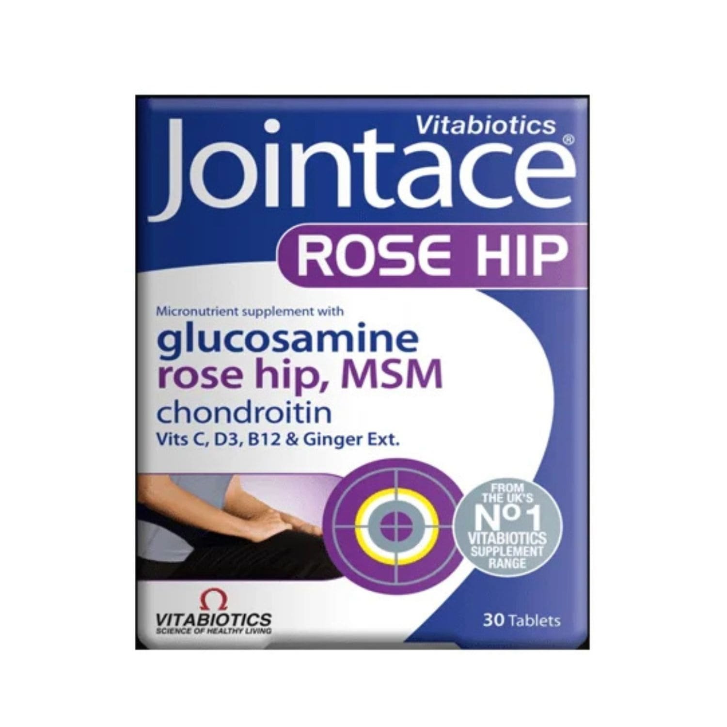 Vitabiotics Jointace Rose Hip tablets packaging for joint health