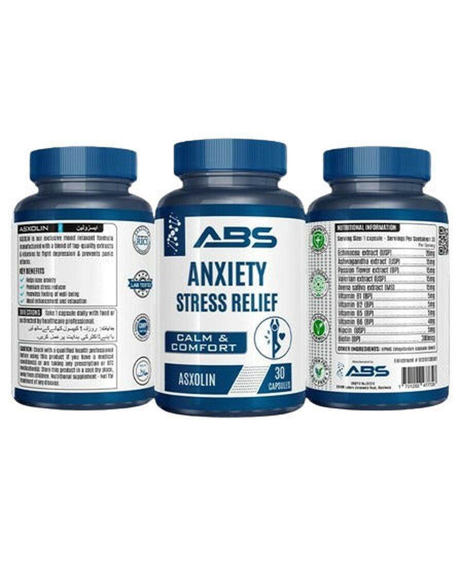 ABS Anxiocam Anxiety & Stress Relief, 30 Ct - Vitamins House