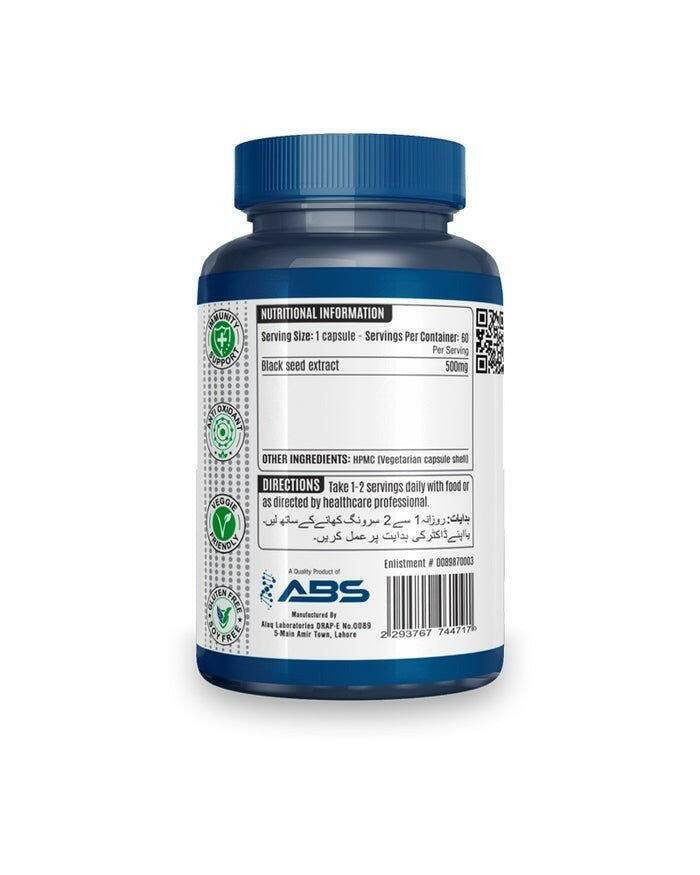 ABS Black Seed Extract, 60 Ct - Vitamins House
