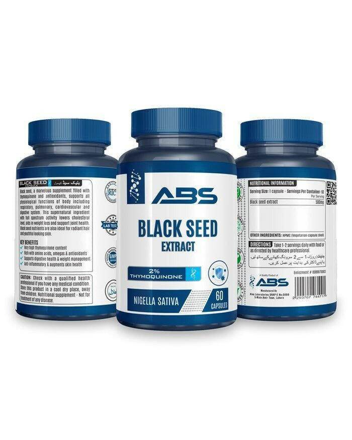 ABS Black Seed Extract, 60 Ct - Vitamins House