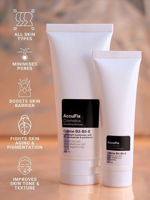 AccuFixCosmetics Crème B3-B5-E with 4% niacinamide - Vitamins House