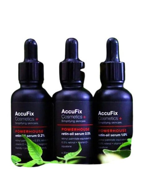 AccuFixCosmetics Retin-oil Serum 0.2%-1.0% | Best Retinol Serum - Vitamins House