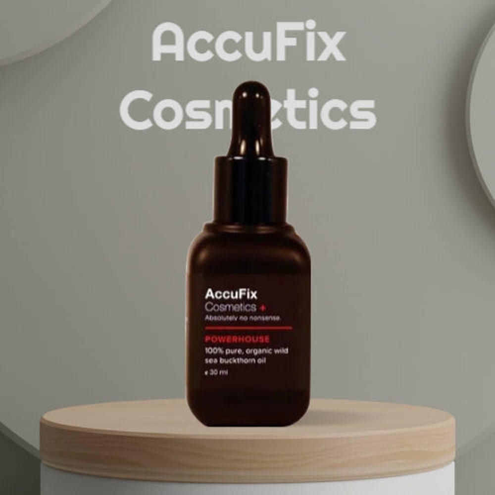 AccuFix Cosmetics 100% Pure, Organic Wild Sea Buckthorn Oil - Vitamins House