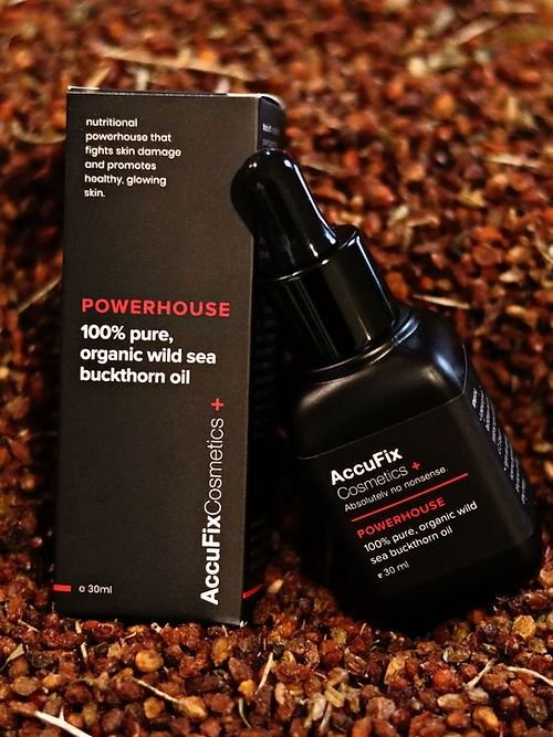 AccuFix Cosmetics 100% Pure, Organic Wild Sea Buckthorn Oil - Vitamins House