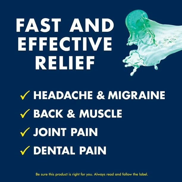 Advil Liquid Gels 400 mg Extra Strength 88 Capsules - Vitamins House