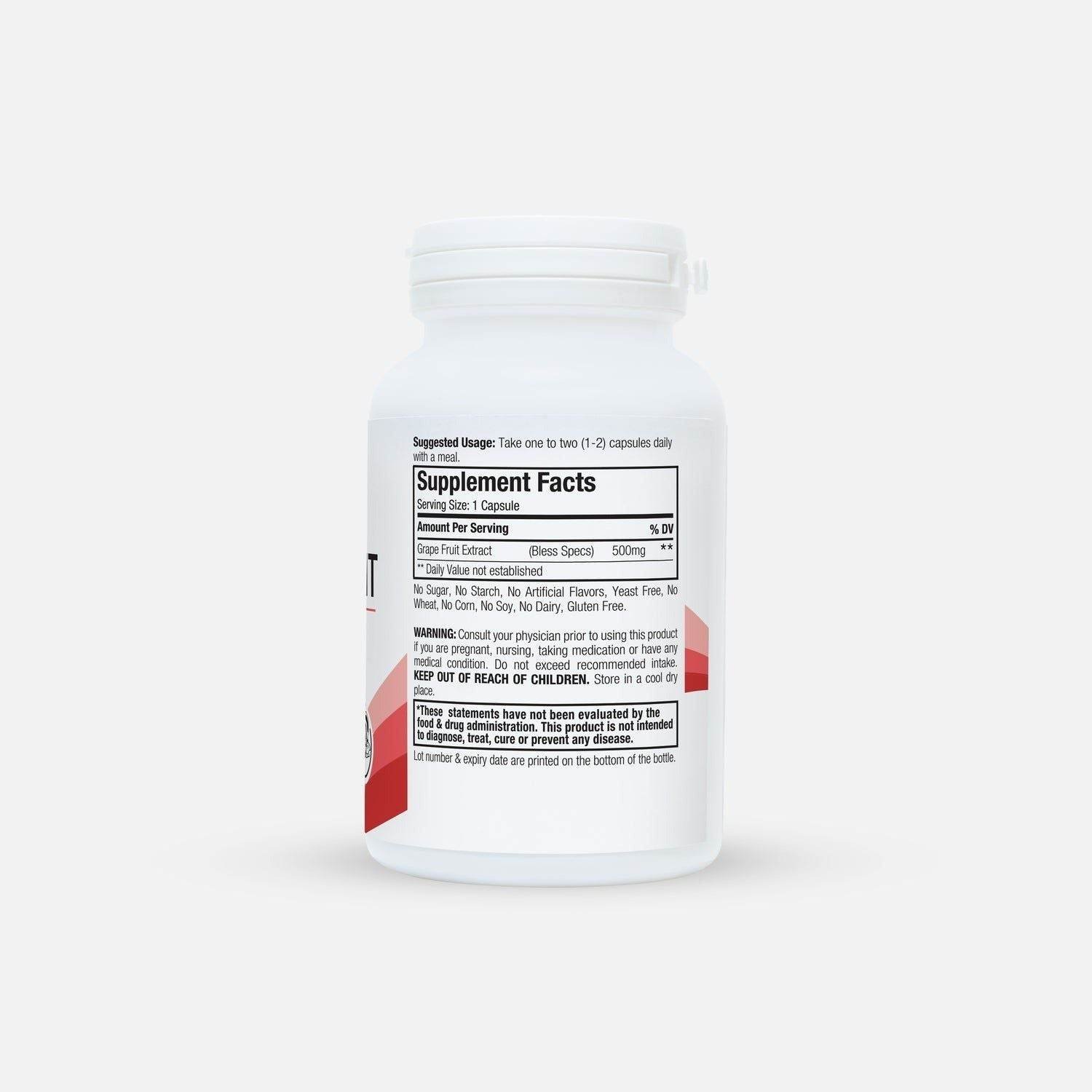 AllTime Grapectin (Grape Fruit Extract), 60 Ct - Vitamins House