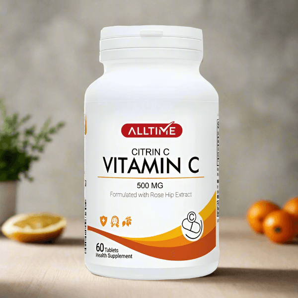 Alltime Citrin C (Vitamin C 500mg with Rose Hip Extract), 60 Ct - Vitamins House