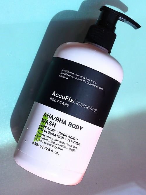 AccuFix Cosmetics AHA/BHA Body Wash - Vitamins House