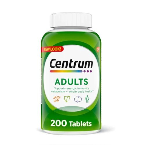 Centrum Adults multivitamin bottle containing 200 tablets