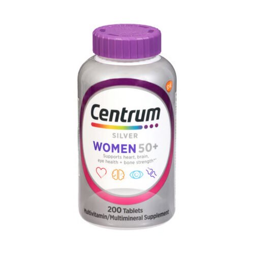 Centrum Silver Women 50+ 200 Tablets bottle