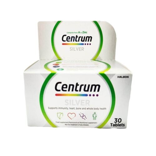 Centrum Silver 30 Tablets bottle front view