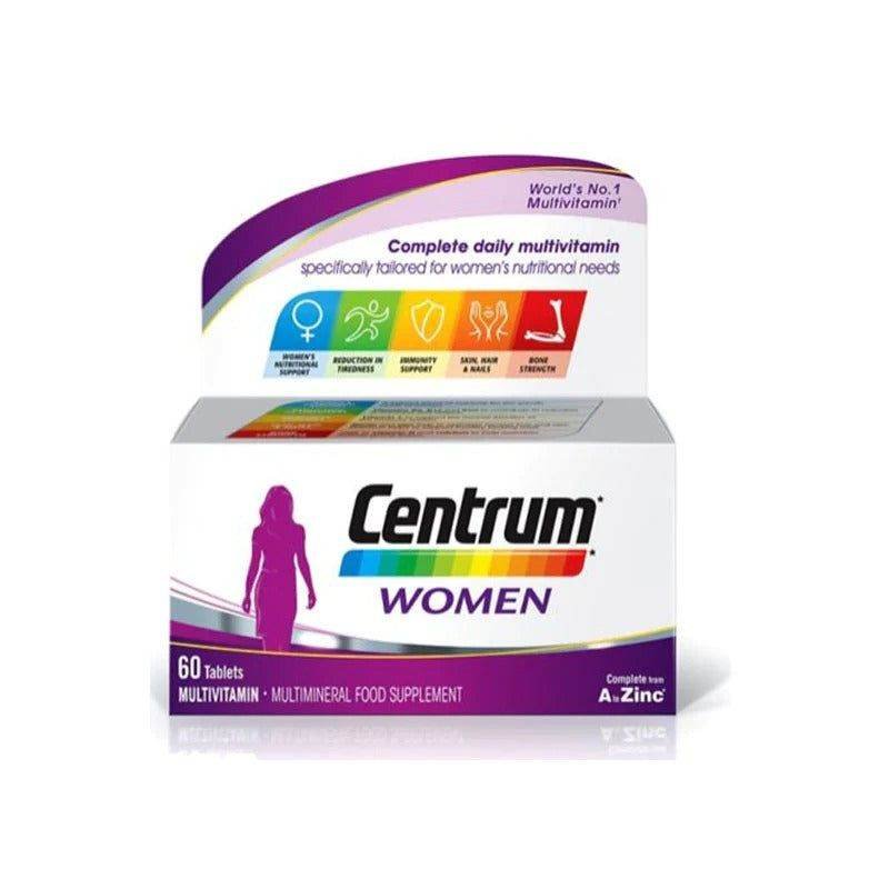 Centrum Women Multivitamins and Minerals 60 Tablets - Vitamins House