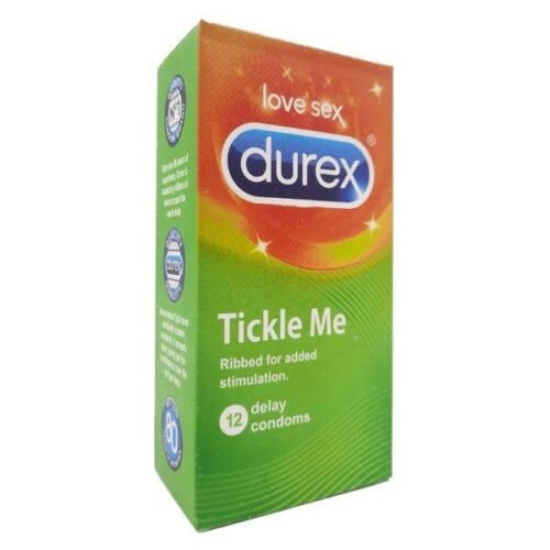 Durex Love Sex Tickle Me (12 Condoms Box) - Vitamins House