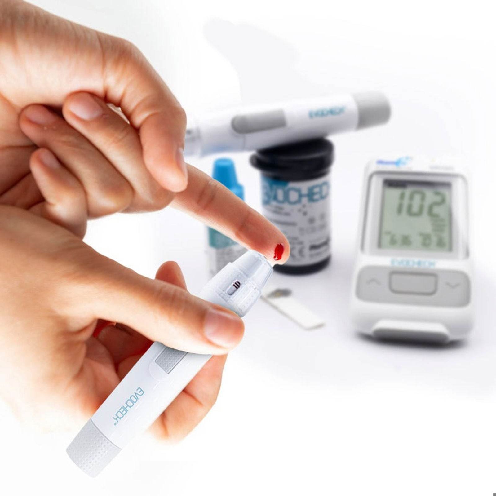 EVOCHECK GM700S BLOOD GLUCOSE MONITORING SYSTEM - ONLY METER - Vitamins House