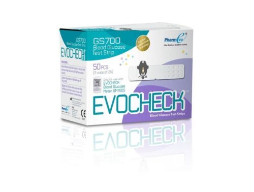 EVOCHECK GS700 BLOOD GLUCOSE TEST STRIPS - Vitamins House