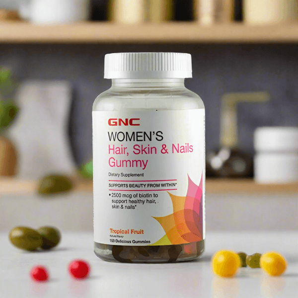 GNC Hair Skin Nails Gummies 150Ct mini - Vitamins House