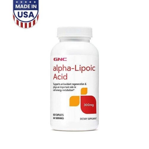 GNC Alpha Lipoic Acid 300mg 60 Capsules
