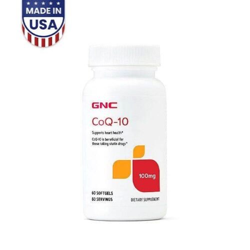 GNC CoQ-10 100mg 60 Softgels - Vitamins House