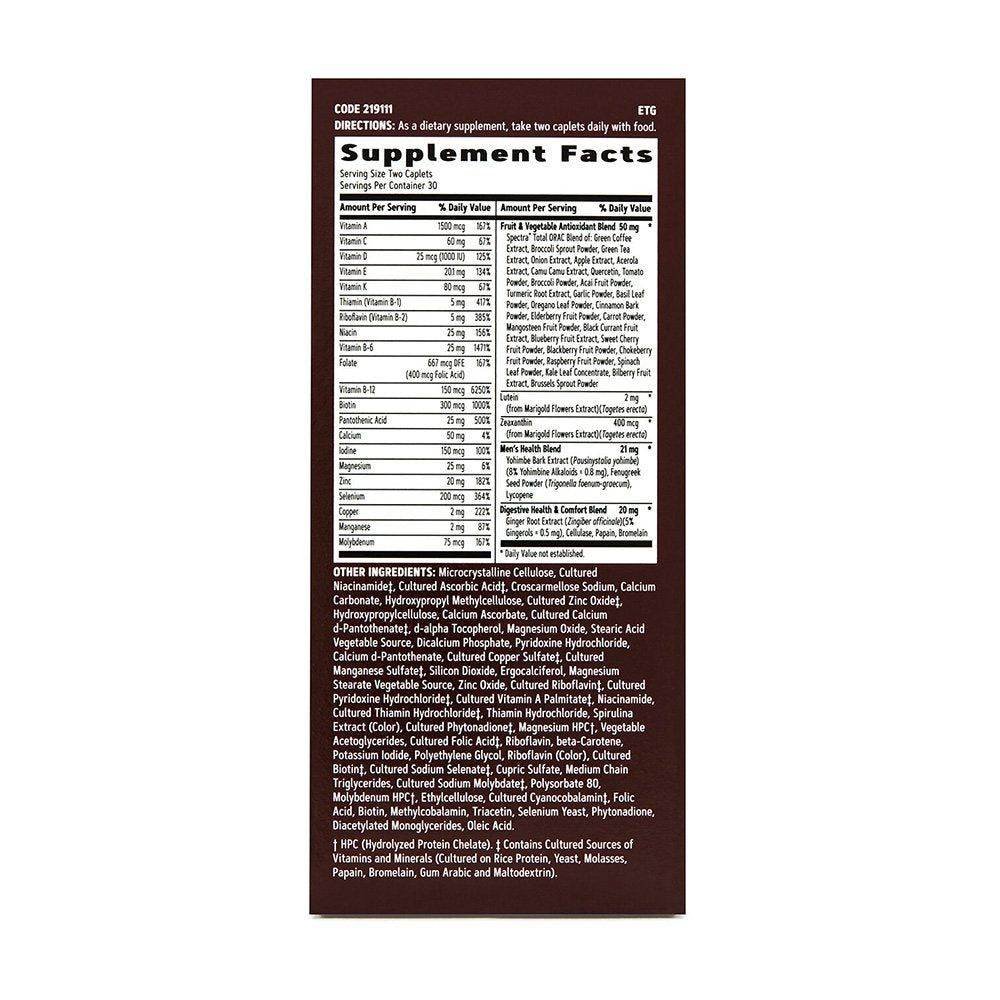 GNC Earth Genius Men’s Multivitamin 60 Caplets - Vitamins House