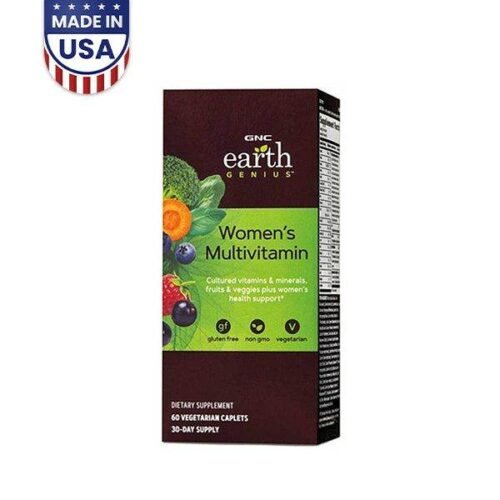 GNC Earth Genius Women’s Multivitamin 60 Caplets - Vitamins House