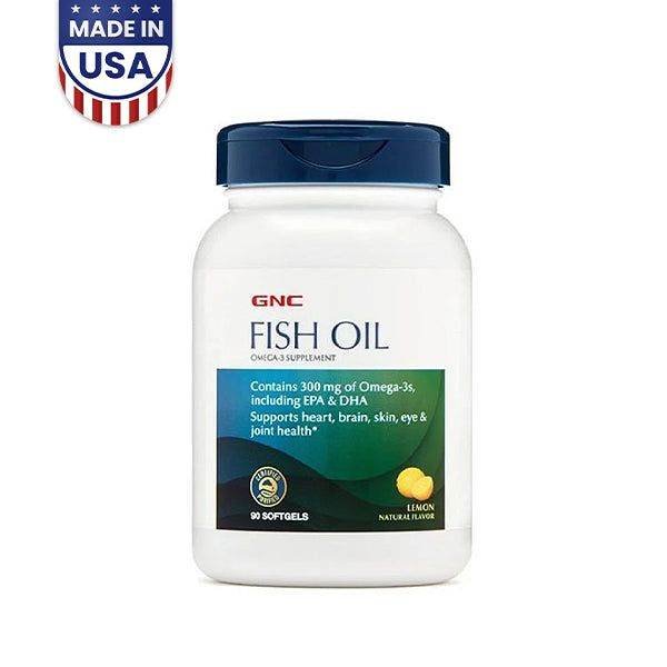 GNC Fish Oil Omega-3 90 Tabs - Vitamins House