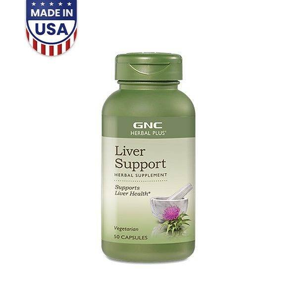 GNC Herbal Plus Liver Support | 50 Capsules - Vitamins House