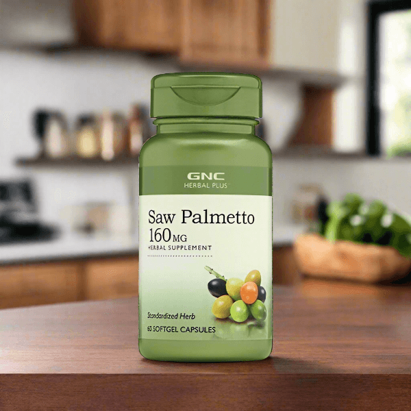 GNC Herbal Plus Saw Palmetto 160mg 60 Softgels - Vitamins House