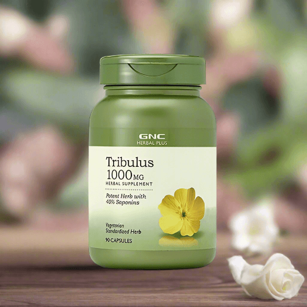 GNC Herbal Plus Tribulus 1000mg 90 Capsules - Vitamins House