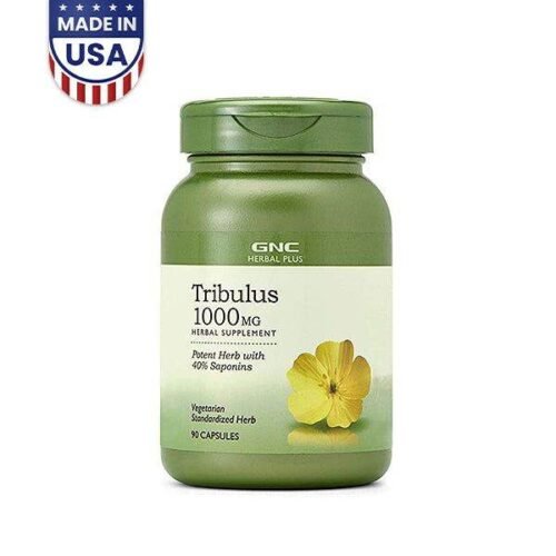 GNC Herbal Plus Tribulus 1000mg 90 Capsules - Vitamins House