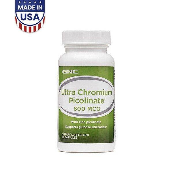 GNC Ultra Chromium Picolinate 800mcg 60 Capsules - Vitamins House