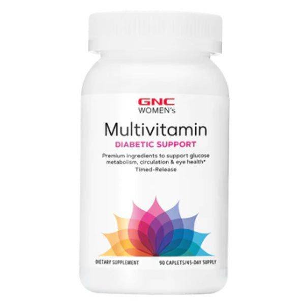 GNC WOMEN’S Multivitamin Diabetic Support 90 Capletes - Vitamins House