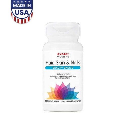 GNC Women’s Hair, Skin & Nails Beauty Basics 120CT - Vitamins House