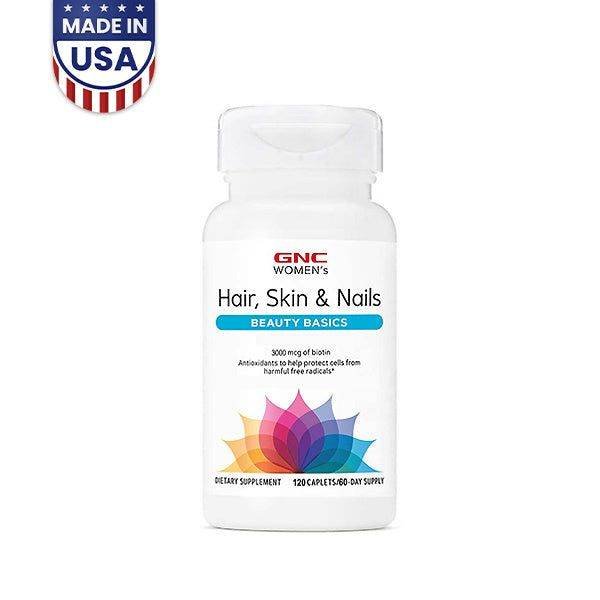 GNC Women’s Hair, Skin & Nails Beauty Basics 120CT - Vitamins House