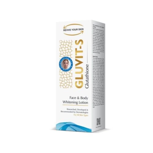 Gluvit-S Glutathione Face & Body Whitening Lotion - Vitamins House
