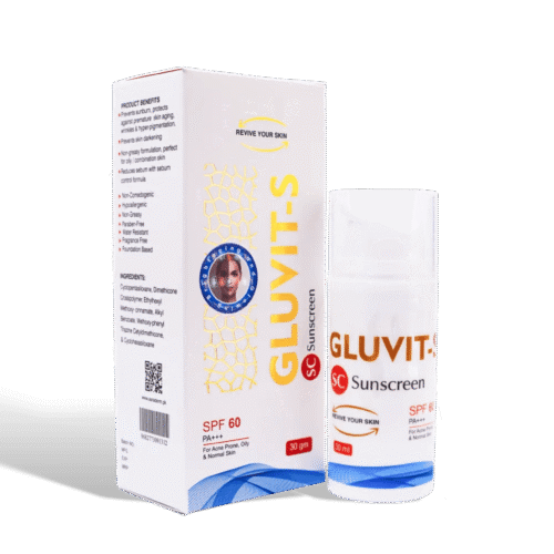 Gluvit-S Sunscreen SPF 60 in Pakistan