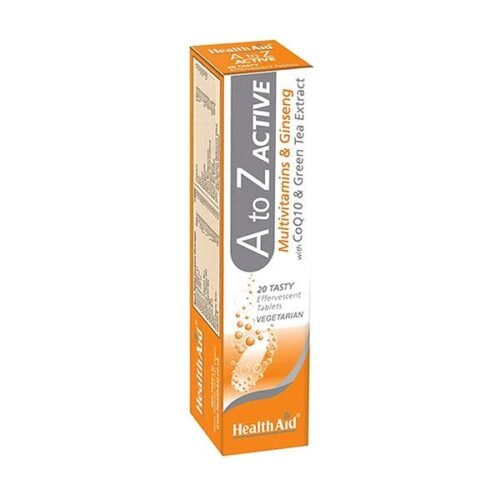 HealthAid A to Z Active Effervescent Tablets - Vitamins House