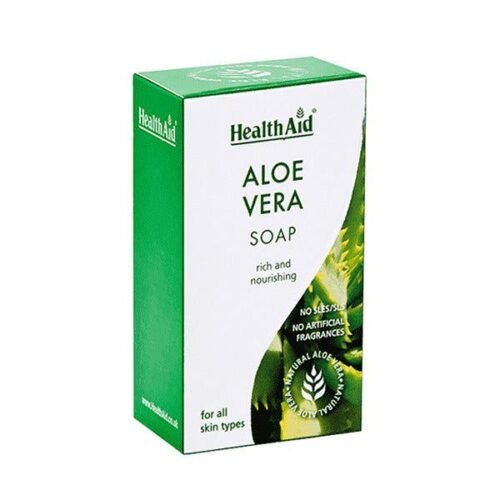HealthAid Aloe Vera Soap - Vitamins House