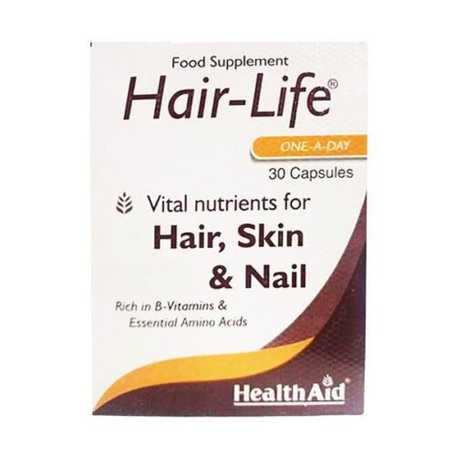 HealthAid Hair-Life, 30 Ct - Vitamins House