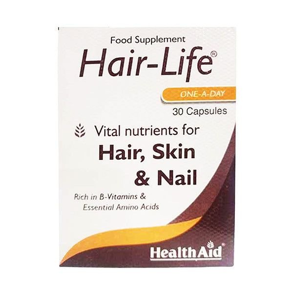 HealthAid Hair-Life, 30 Ct - Vitamins House