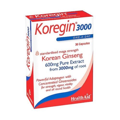 HealthAid Koregin 3000 (Korean Ginseng) - Vitamins House