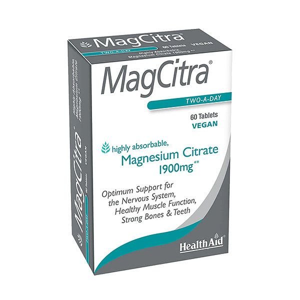 HealthAid MagCitra 60 CT - Vitamins House