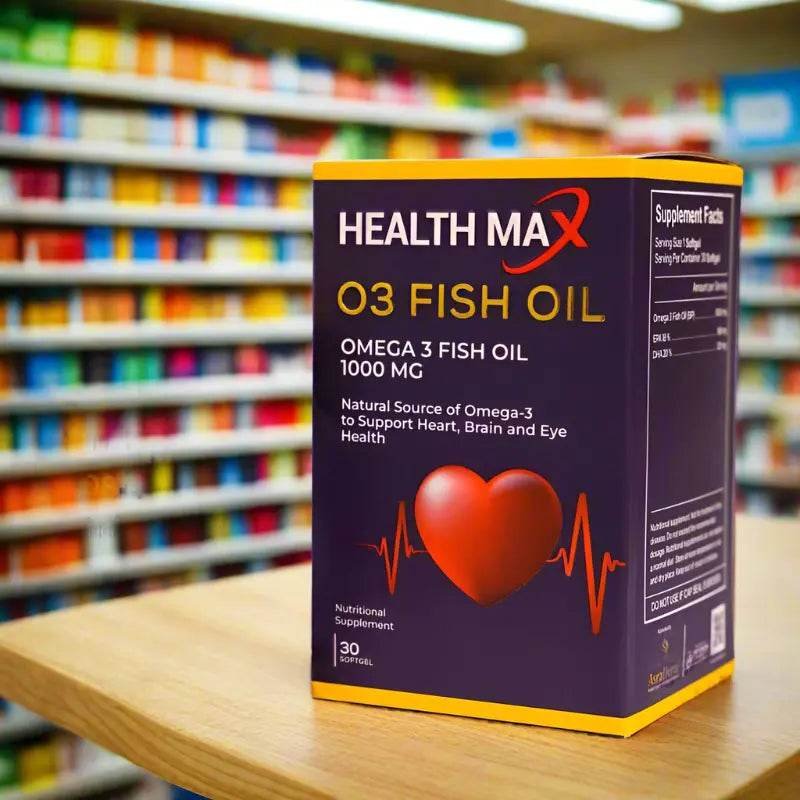 Health Max 03-Fish Oil 30ct in Pakistan