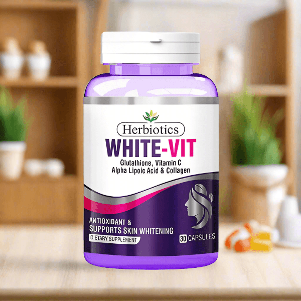 Herbiotics White-Vit 30 Tablets - Vitamins House