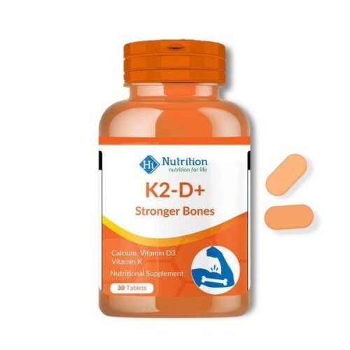 Hi-Nutrition K2-D+ Tablets - Vitamins House