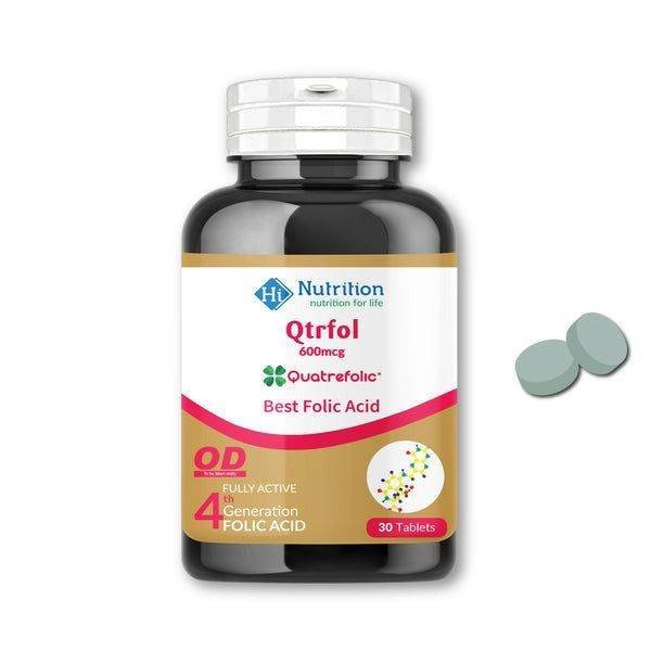 Hi-Nutrition Qtrfol Tablets - Vitamins House