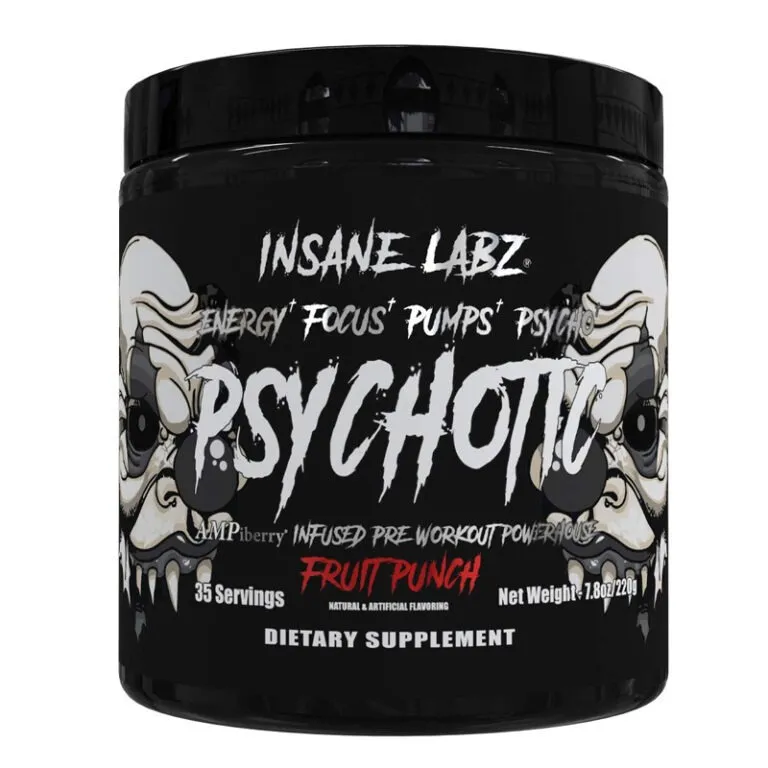 Psychotic Black Pre-Workout By Insane Labz