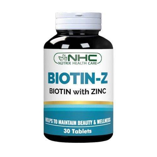 NHC-Biotin-Z 30ct - Vitamins House