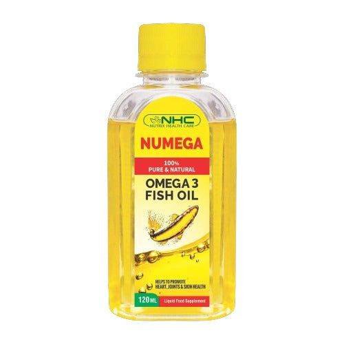 NHC-Numega Fish Oil 120ml Syrup - Vitamins House